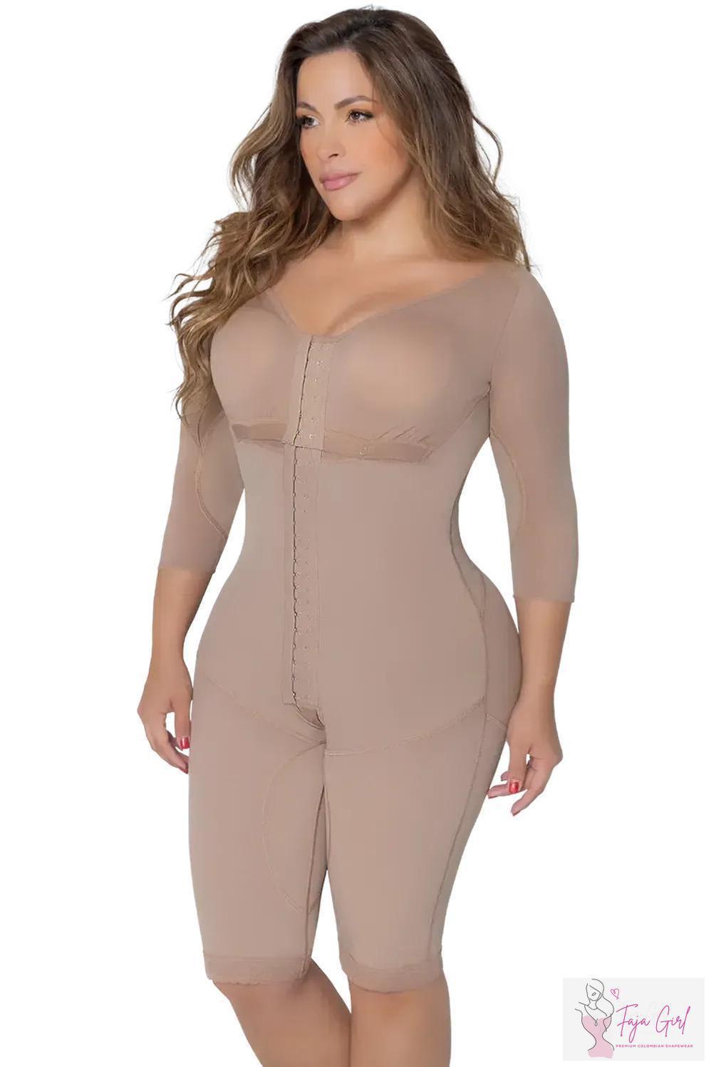 Full Body Shaper with Sleeves-Faja Girl