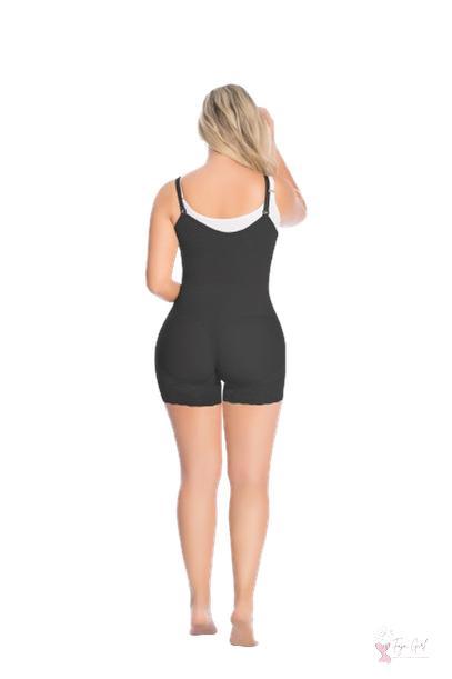High Back Side Zip Short-Faja Girl