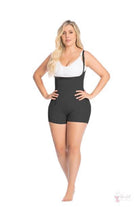 High Back Side Zip Short-Faja Girl