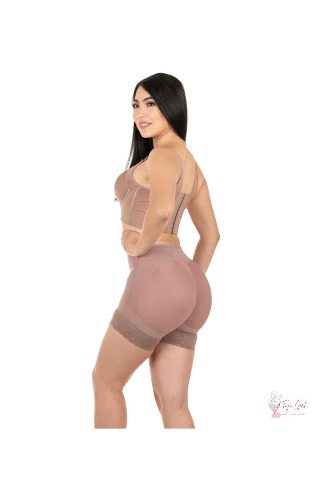 High Waisted Butt Lifting Short-Faja Girl