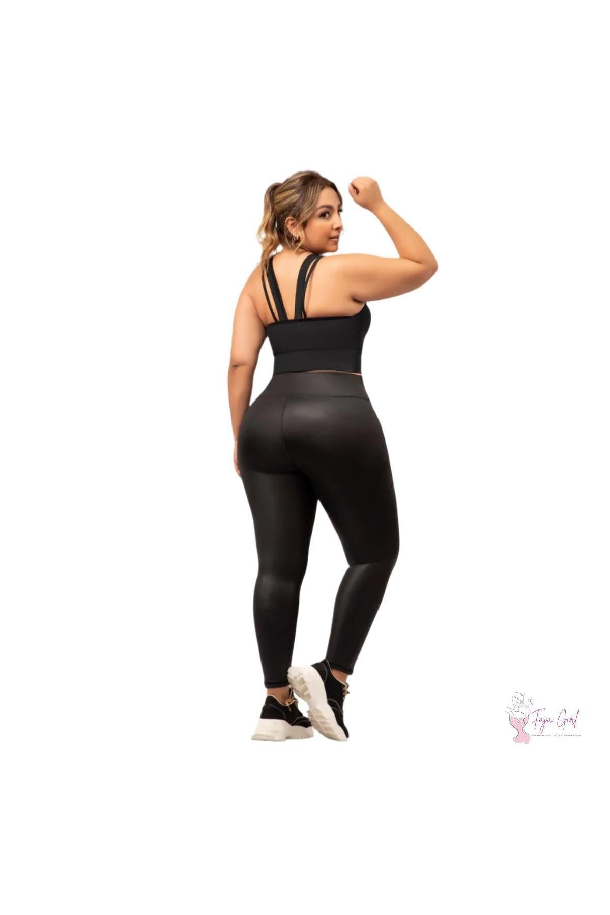 Shiny Shapewear Legging-Faja Girl
