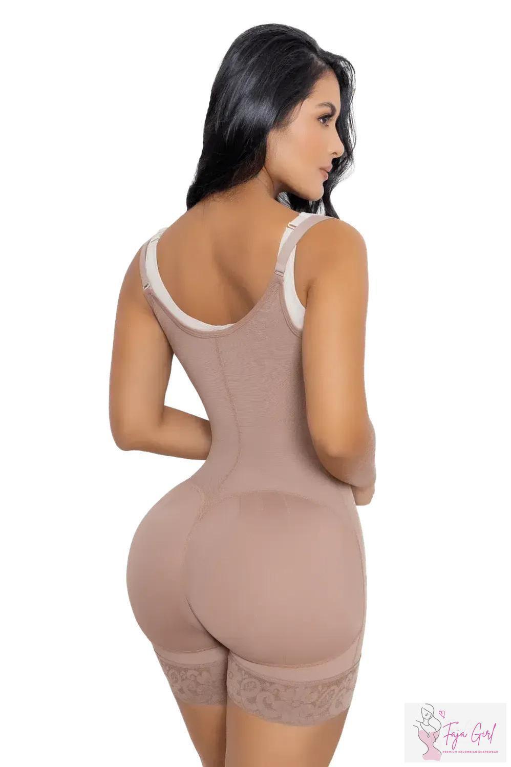 Side Zipper Fullbody Short-Shapewear-Faja Girl