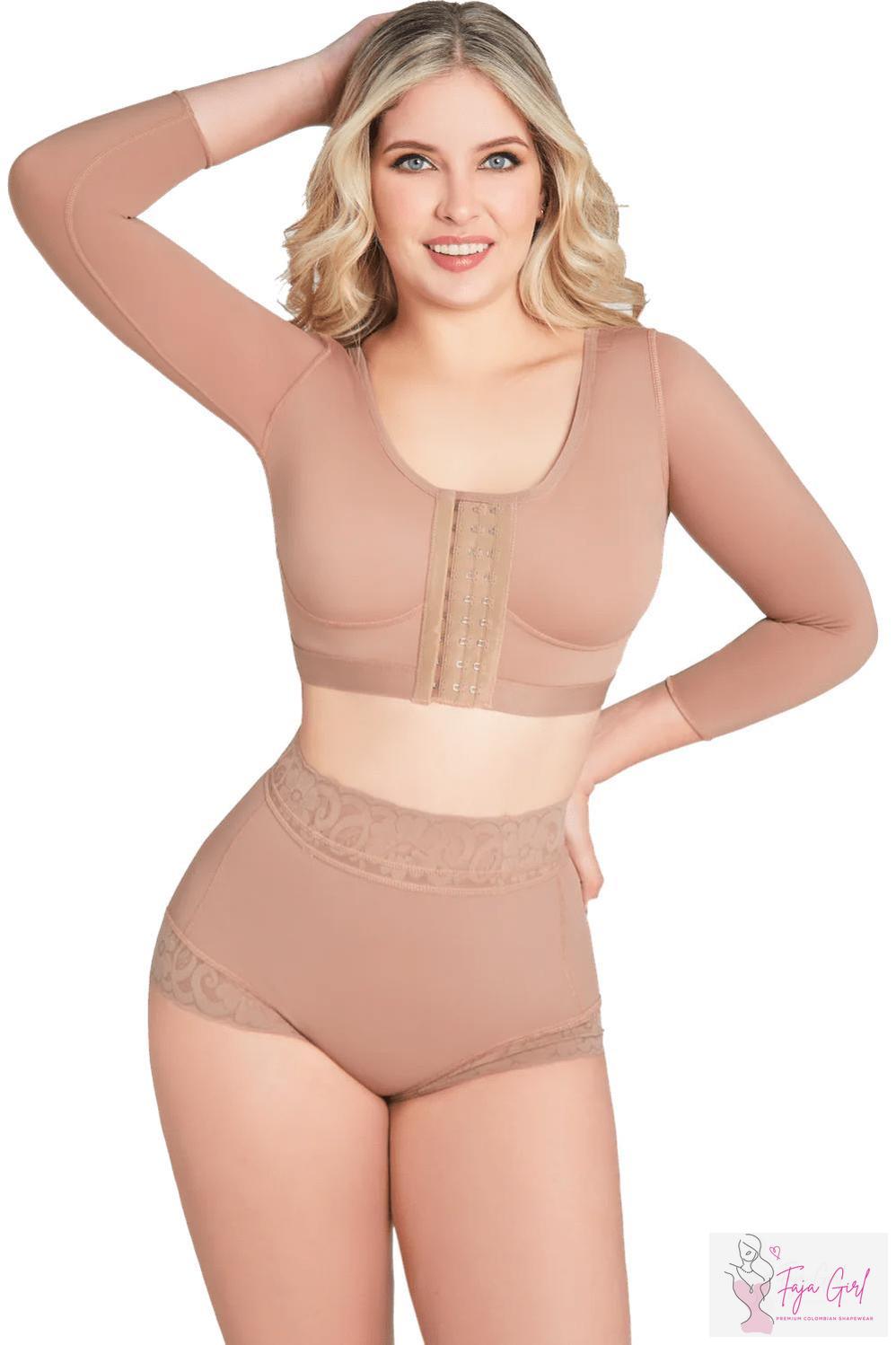 Sleeved Support Bra-Faja Girl