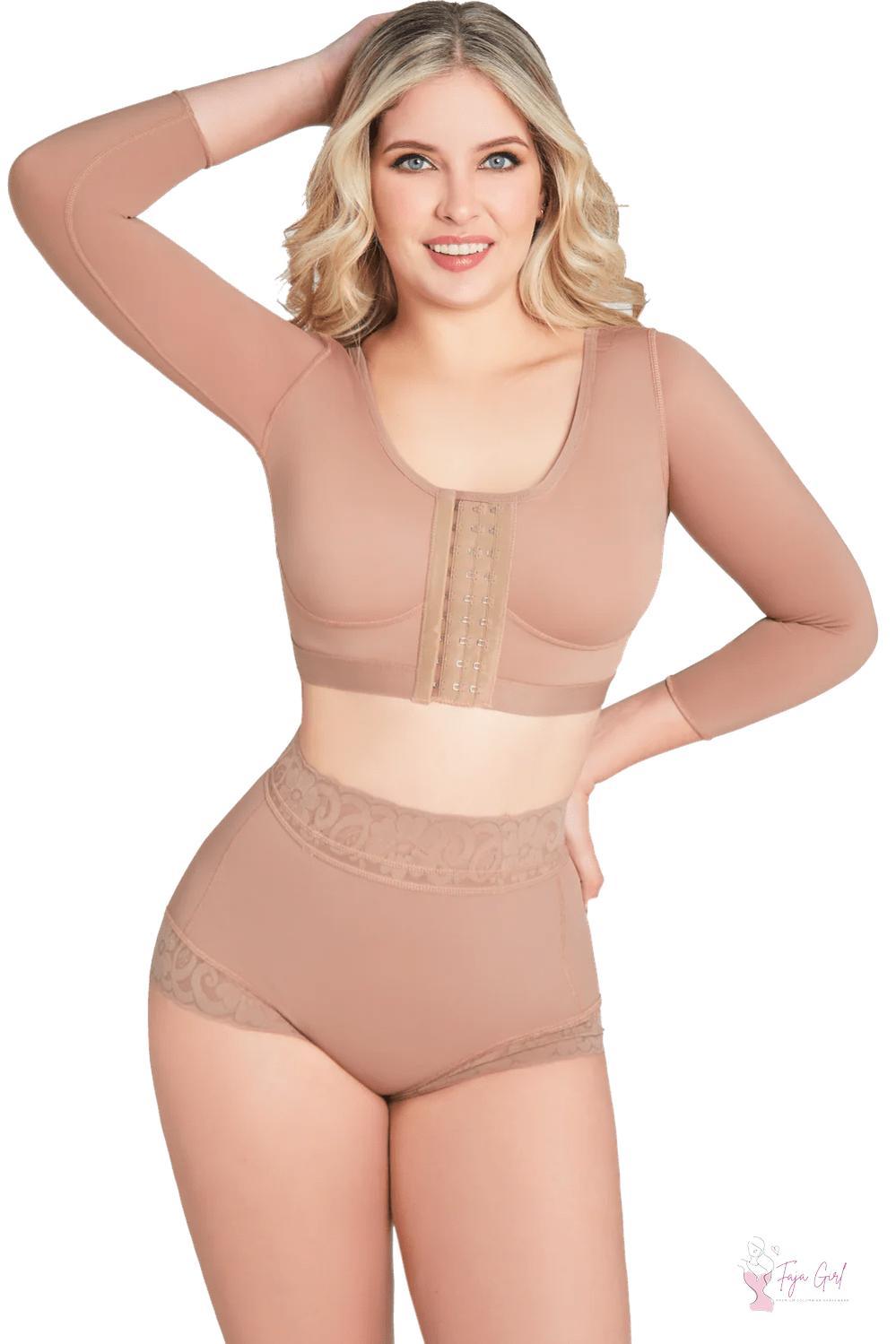 Sleeved Support Bra-Faja Girl