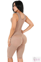 Knee Length Body Shaper with Bra-Faja Girl