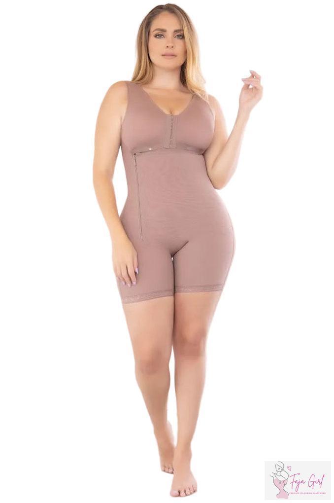 Side Zip Full Body with Bra-Faja Girl