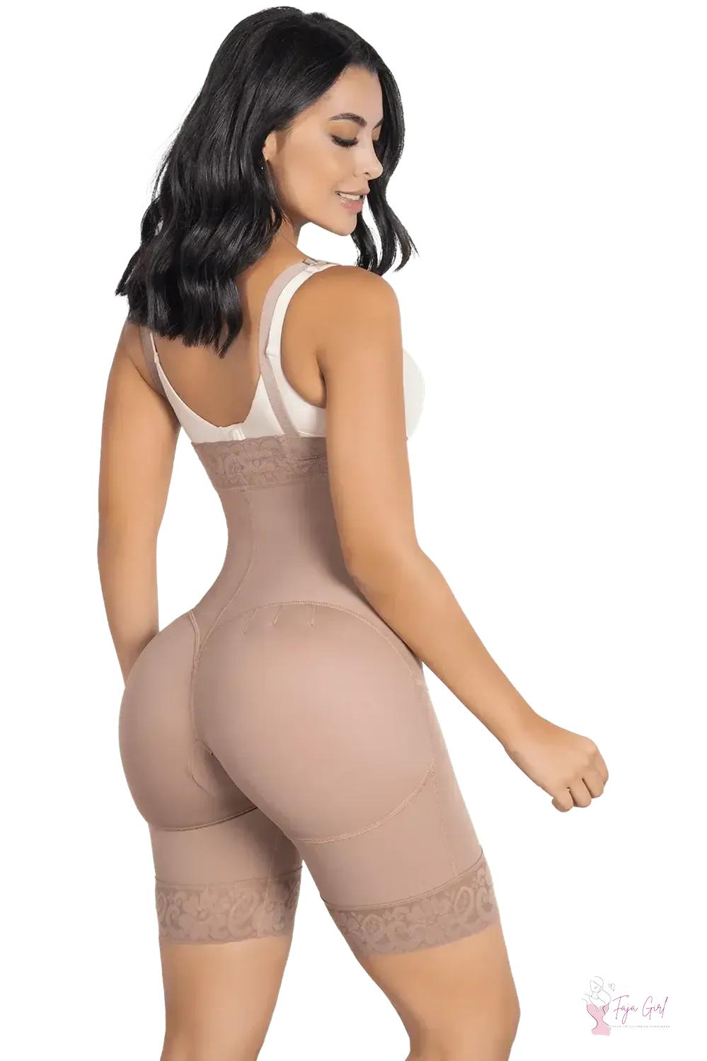 Strapless Side Zip Full Body-Faja Girl