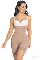 Strapless Side Zip Full Body-Faja Girl