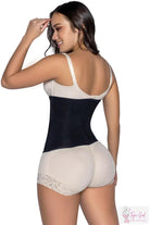 Zipper Powernet Waist Trainer-Faja Girl